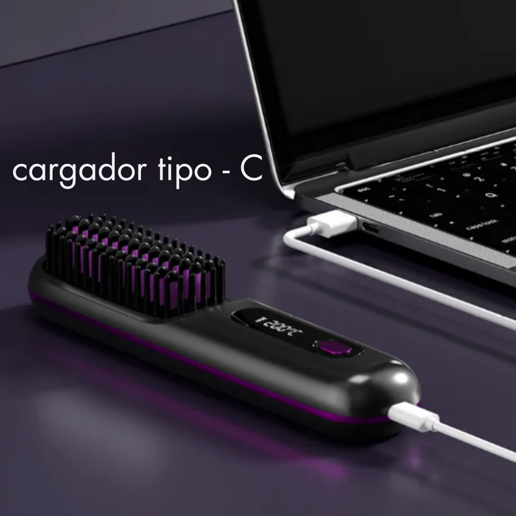 ChargeStyle - Peine alisador inalámbrico