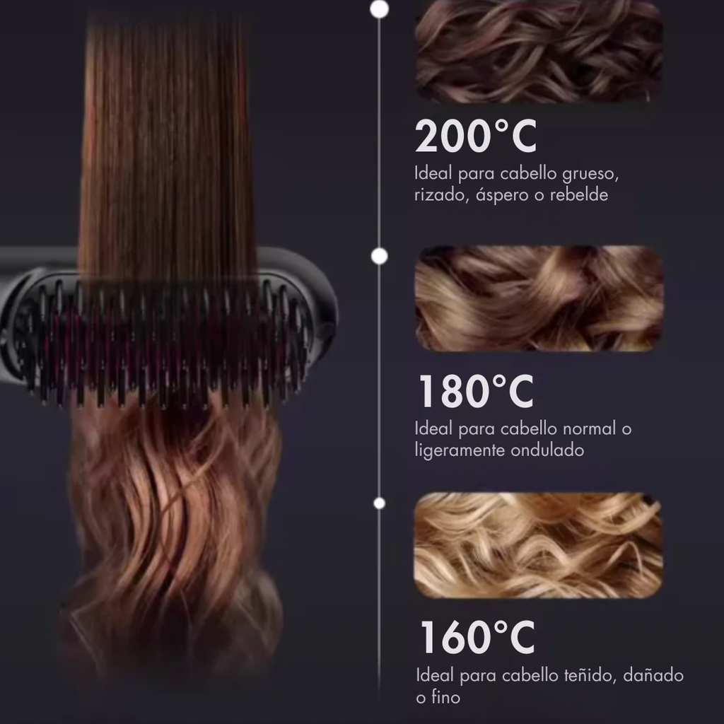 ChargeStyle - Peine alisador inalámbrico